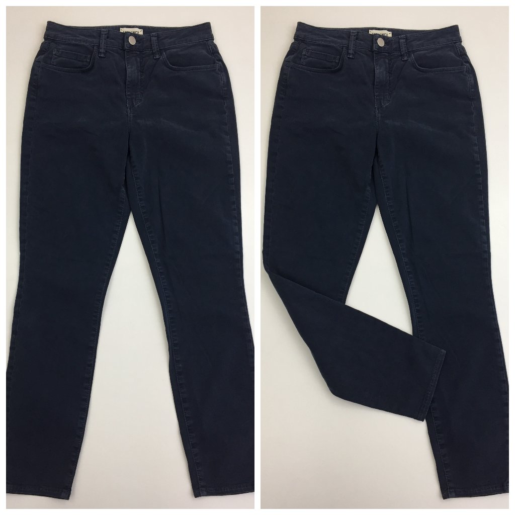 Nwt L'agence Womens Sz 25-26 Margot Brisk Blue Wash High Rise Waist Skinny Jeans